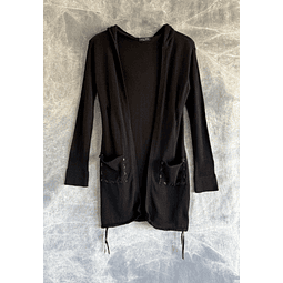 NARYA SHORT CARDIGAN black