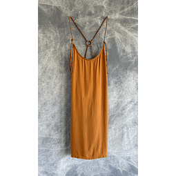 MALIKA SHORT DRESS terracota