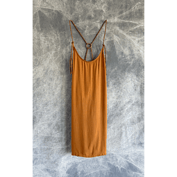 MALIKA SHORT DRESS terracota
