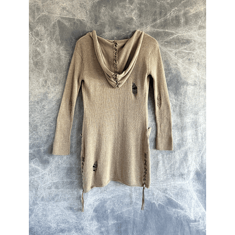 NARYA SHORT CARDIGAN tan