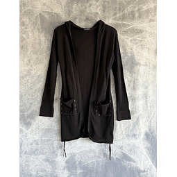 NARYA SHORT CARDIGAN black