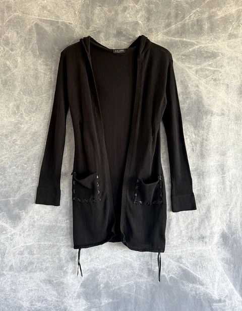 NARYA SHORT CARDIGAN black