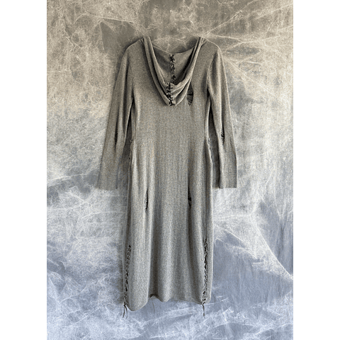 NARYA LONG CARDIGAN grey