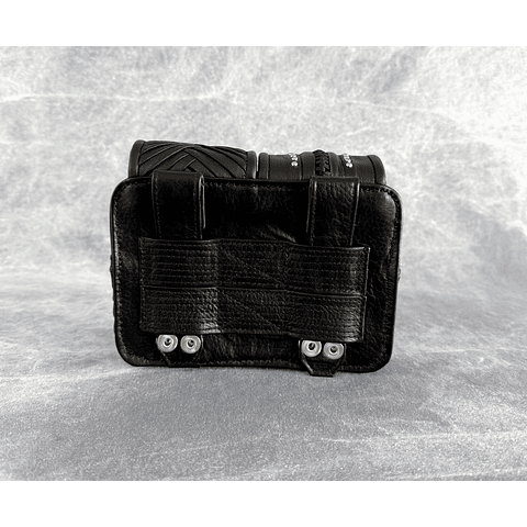 NERVA BAG black | silver