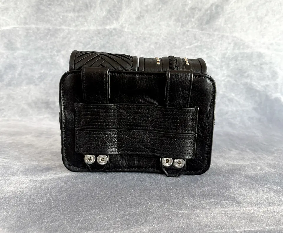NERVA BAG black | silver 4