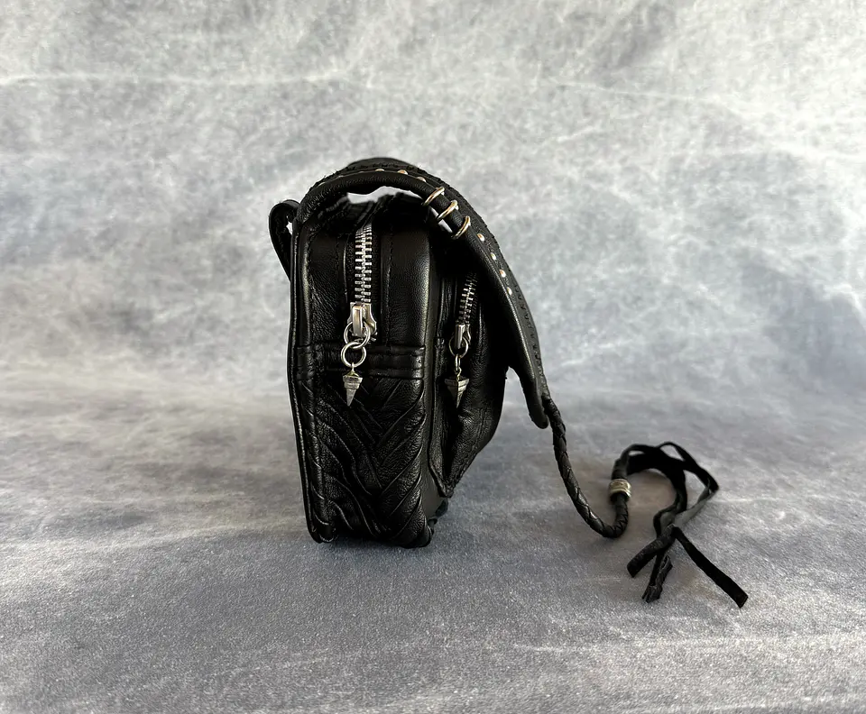 NERVA BAG black | silver 3