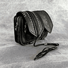 NERVA BAG black | silver