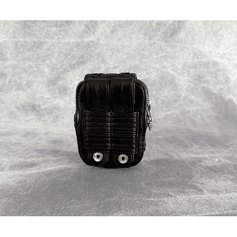 NERVA MINI BAG black | silver 