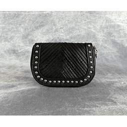 ZANE WALLET black | silver