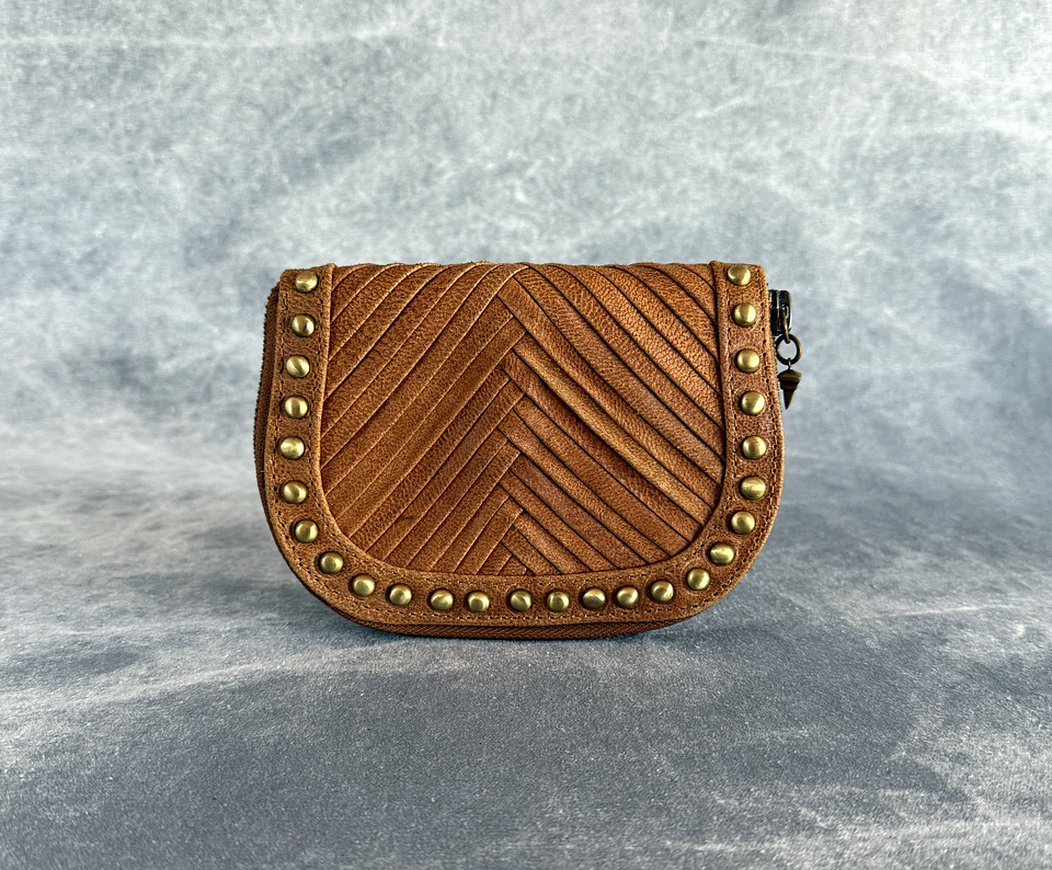 ZANE WALLET camel | brass 1