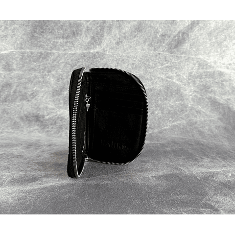 ZANE WALLET black | silver