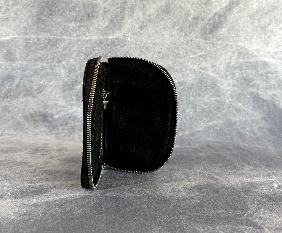ZANE WALLET black | silver 3