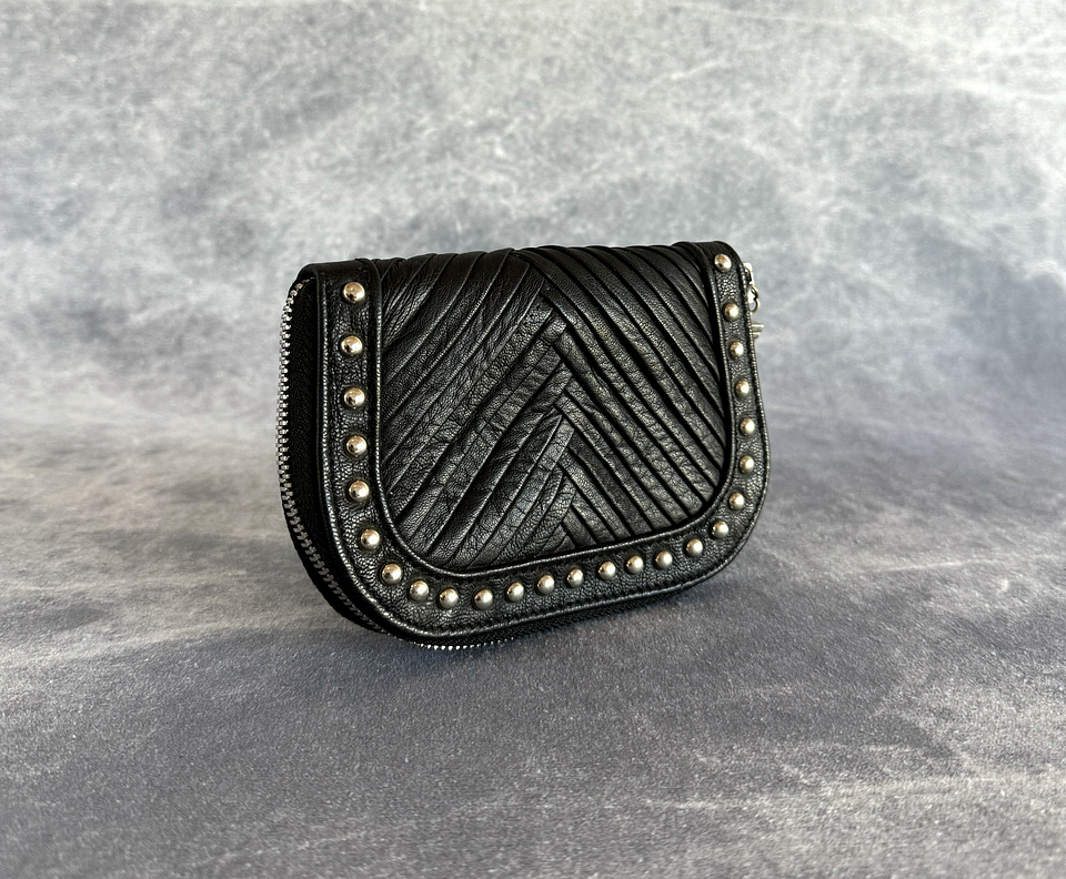 ZANE WALLET black | silver 2