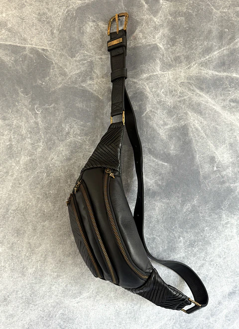 ASH BAG black | brass