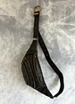 ASH PYTHON BAG black | brass - thumbnail 1