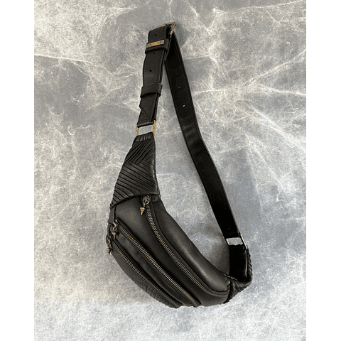 ASH BAG black | brass