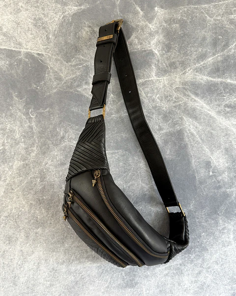 ASH BAG black | brass