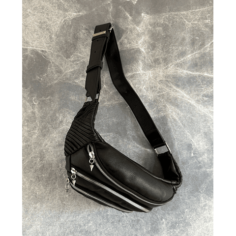 ASH BAG black | silver