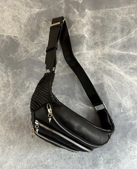 ASH BAG black | silver