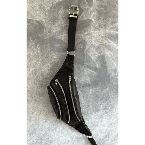 ASH BAG black | silver