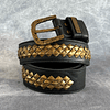 ASMI BELT black | brass