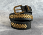 ASMI BELT black | brass - thumbnail 1