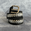 ASMI BELT black | silver