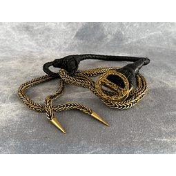 VARYA BELT black | brass