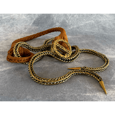 VARYA BELT camel