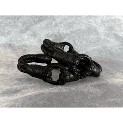 AARIA BOOT CUFFS black