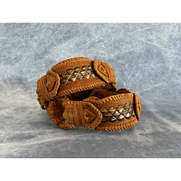 SHEA BOOT CUFFS camel 