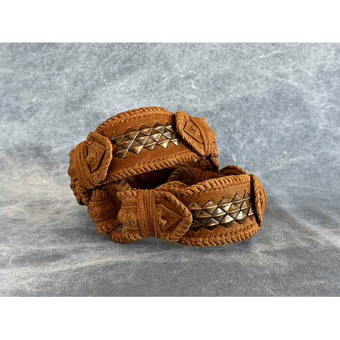 SHEA BOOT CUFFS camel 