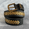 ASMI BELT black | brass