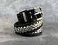 ASMI BELT black | silver - thumbnail 1