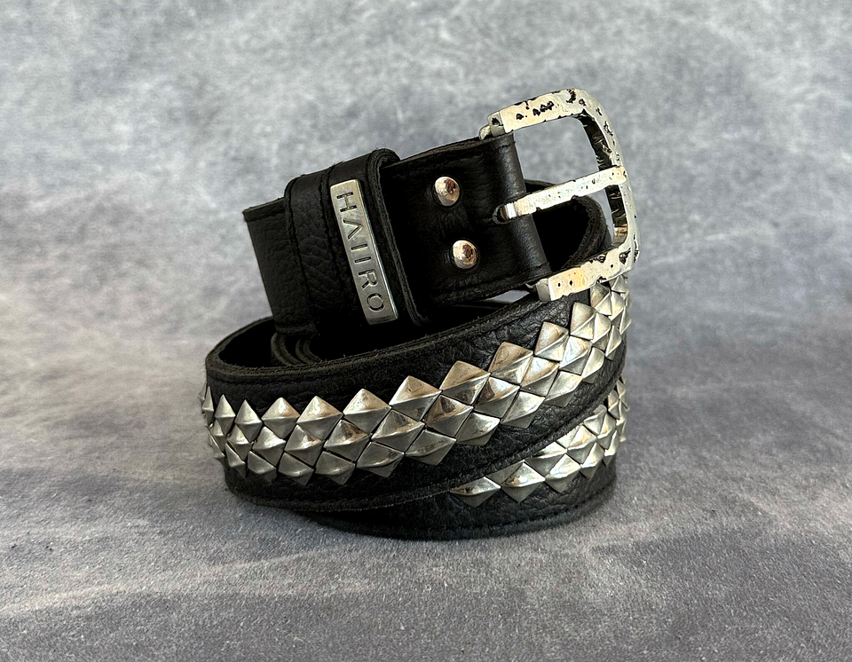 ASMI BELT black | silver 1