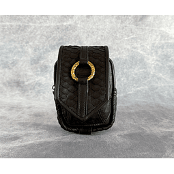 NERVA MINI BAG black | brass