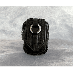 NERVA MINI BAG black | silver 