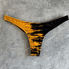 THEA BOTTOM mustard tie dye
