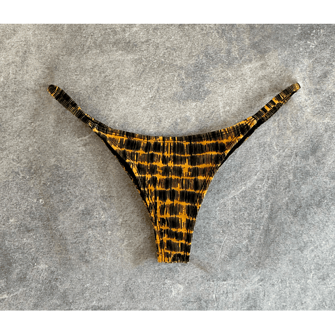 IRIS BOTTOM mustard chinese ink