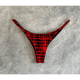 IRIS BOTTOM red chinese ink 