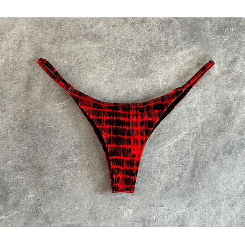 IRIS BOTTOM red chinese ink 