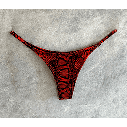 IRIS BOTTOM red snake skin