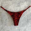 IRIS BOTTOM red snake skin