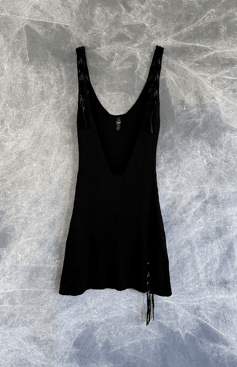 AARYA DRESS black