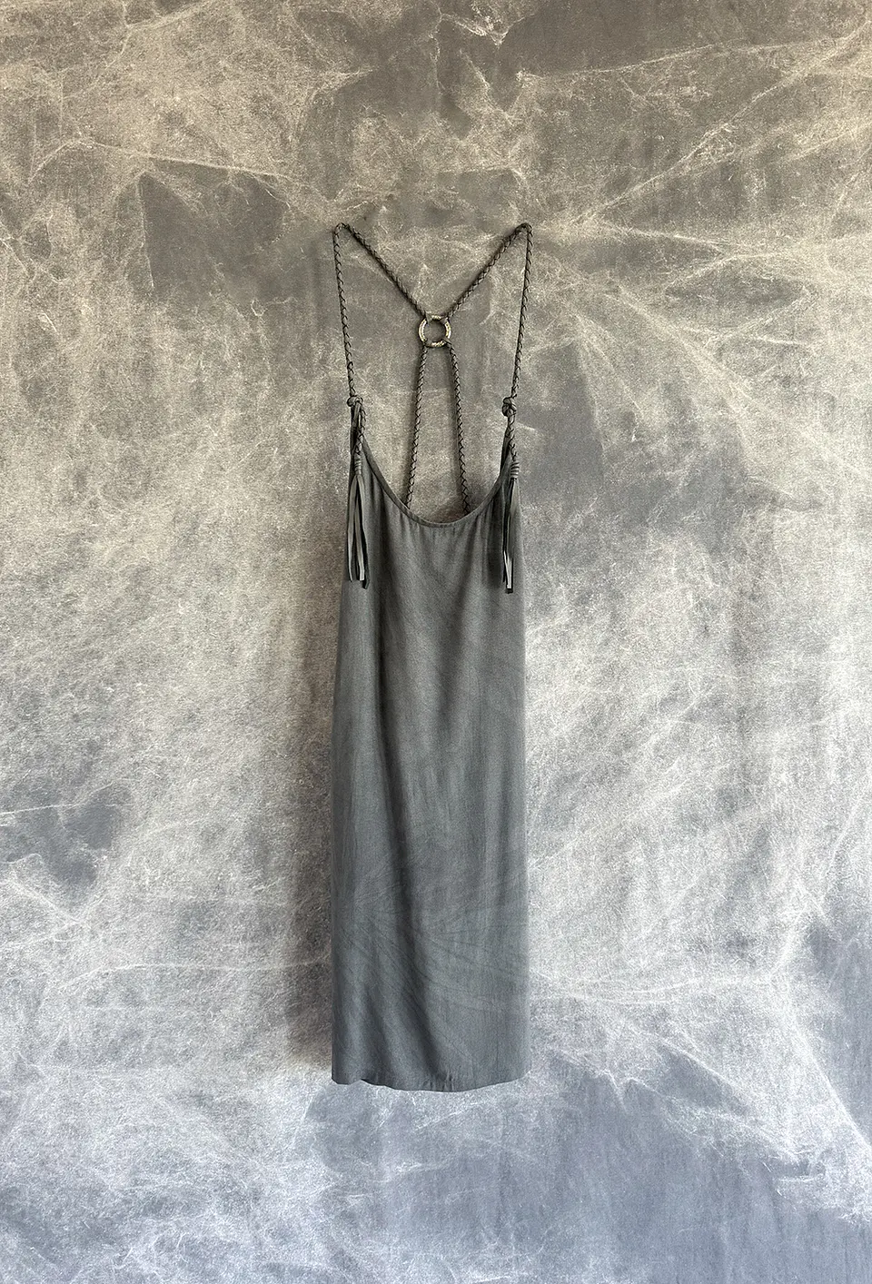 MALIKA SHORT DRESS grey 1