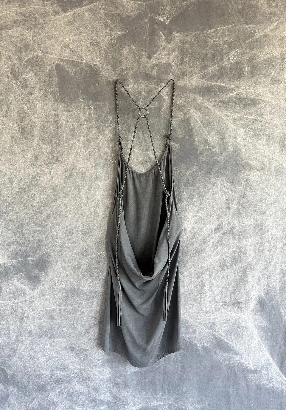 MALIKA SHORT DRESS grey 2