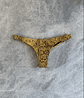 THEA BOTTOM gold snake skin - thumbnail 1