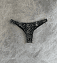 THEA BOTTOM black snake skin  - thumbnail 1