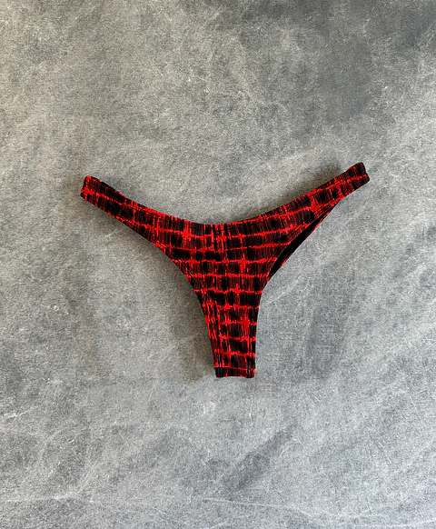 THEA BOTTOM red chinese ink