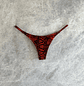 IRIS BOTTOM red snake skin - thumbnail 1